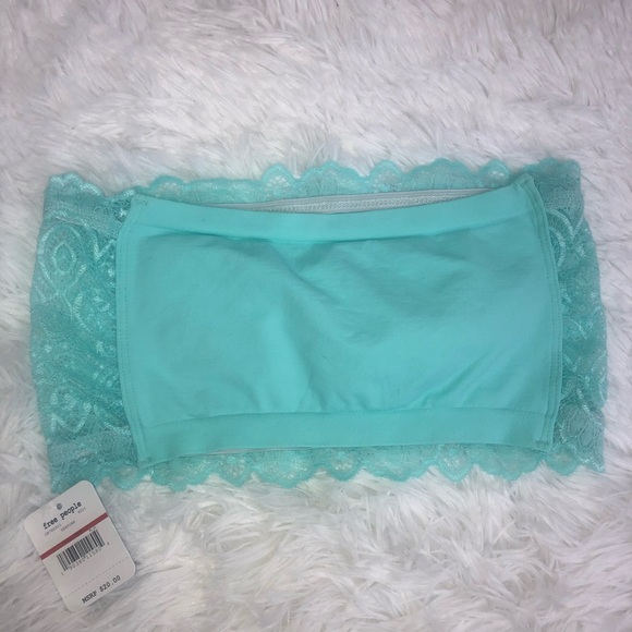 intimately FP Seamless and Lace Bandeau SEAFOAM - Picture 6 of 8